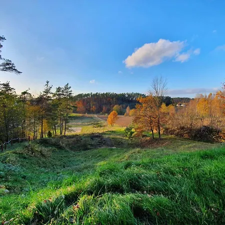 Sielski Domek Na Wzgorzu Sulęczyno Exterior foto